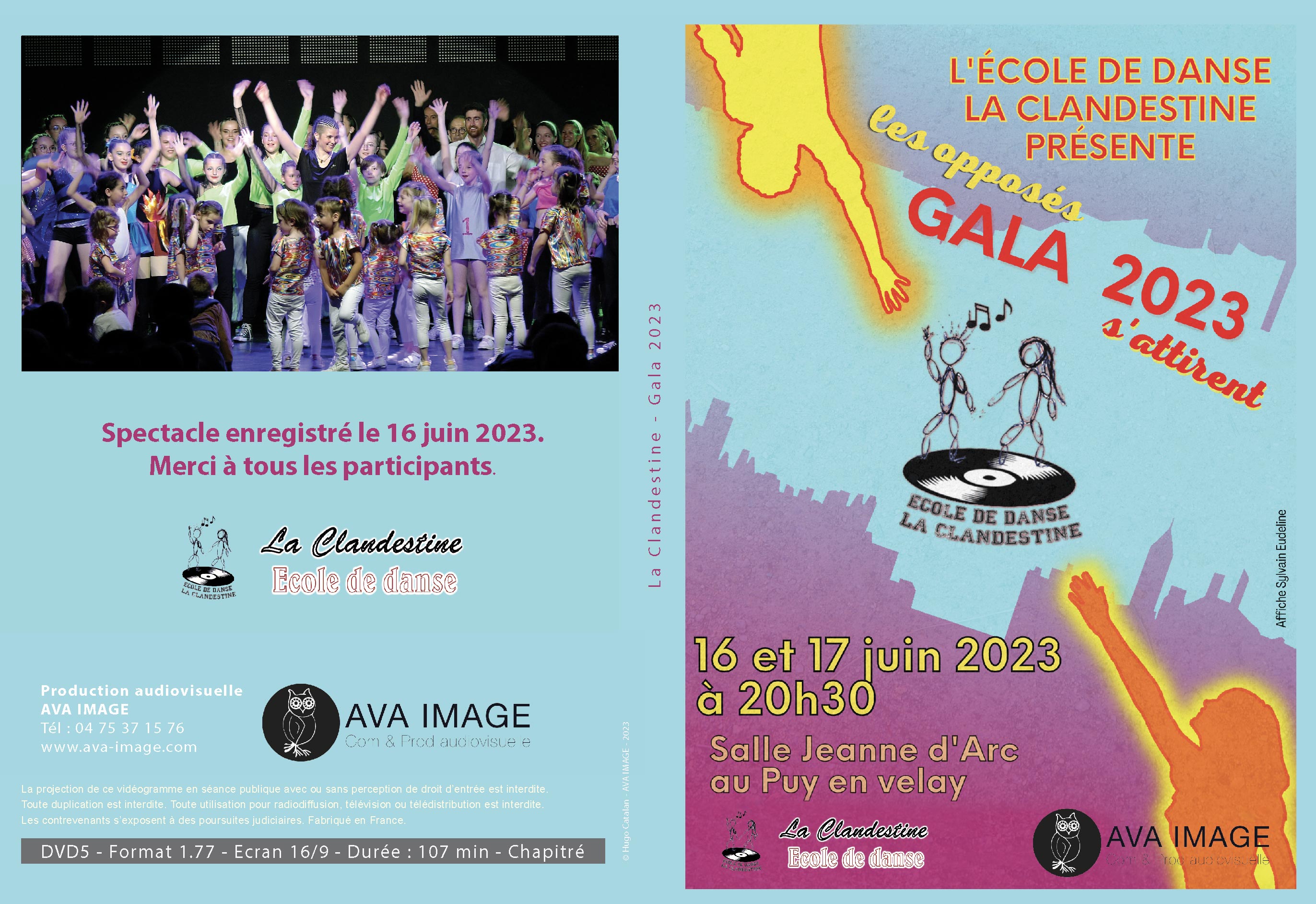 jaquette dvd la clandestine 2023