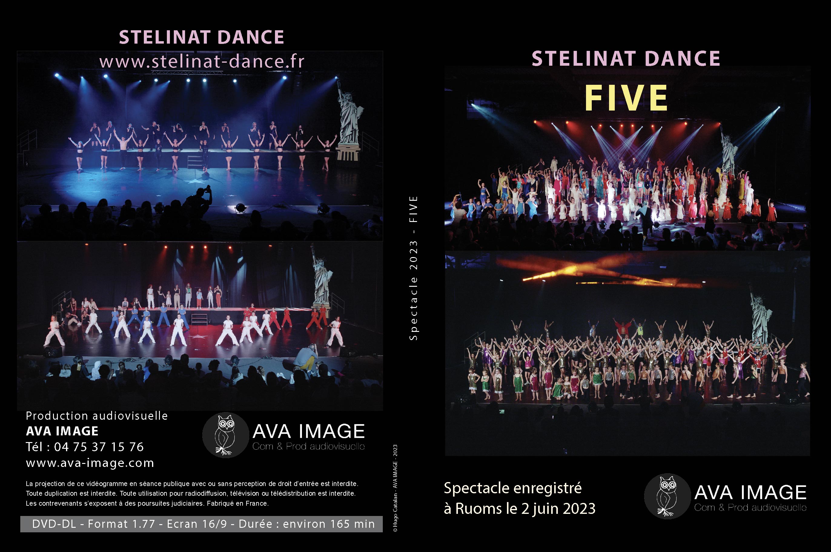 Jaquette spectacle Stélinat Dance 2023