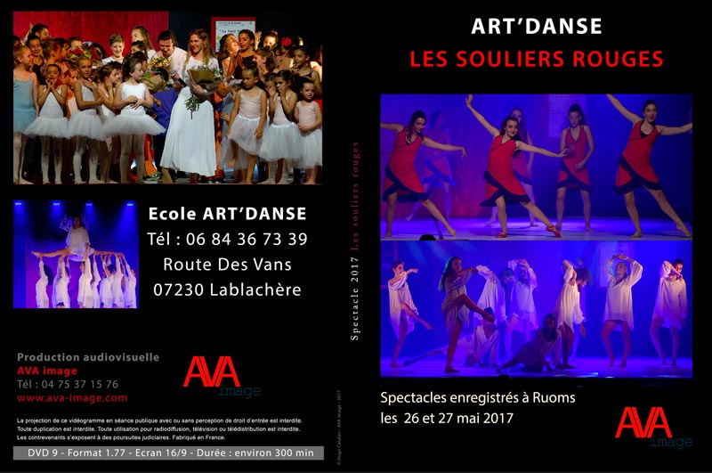 Jaquette DVD ART DANSE 2017