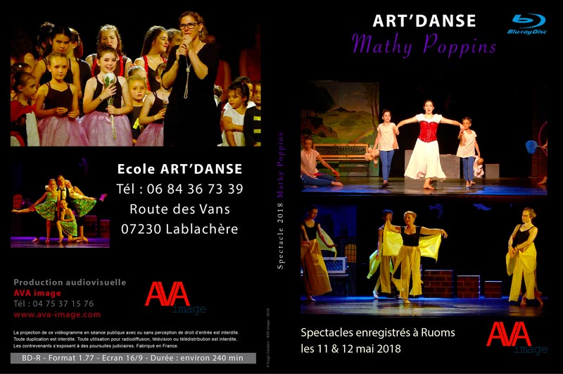 Jaquette DVD ART DANS 2018