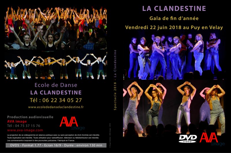 Jaquette La Clandestine 2018