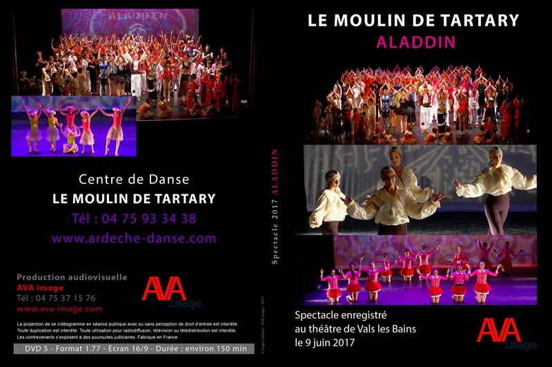 Jaquette DVD du spectacle Le Mouin de Tartary 2017