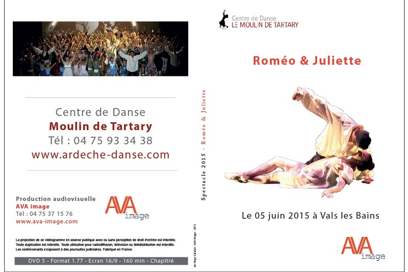 Jaquette DVD du spectacle Le Mouin de Tartary 2015