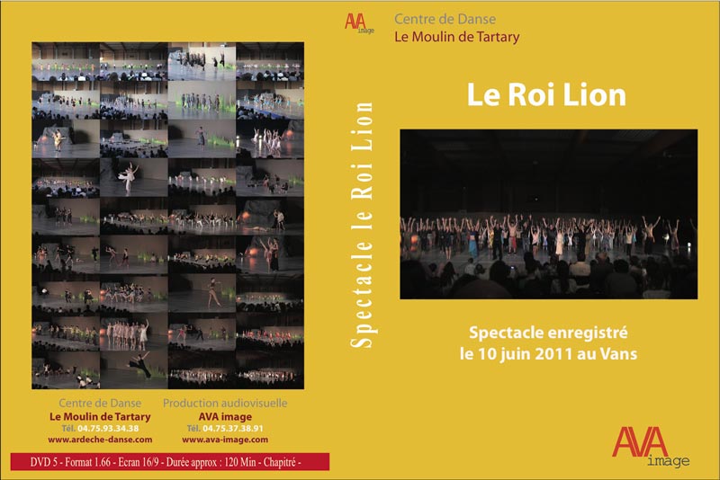 Jaquette DVD du spectacle Le Mouin de Tartary 2011